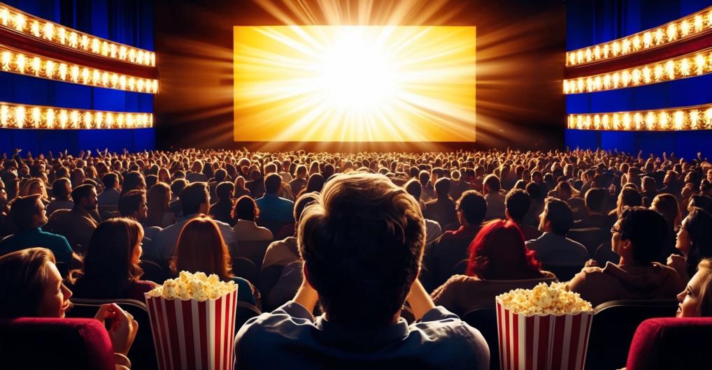תמונה של קהל באולם קולנוע