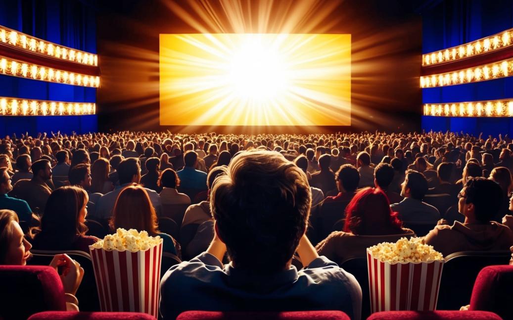 תמונה של קהל באולם קולנוע