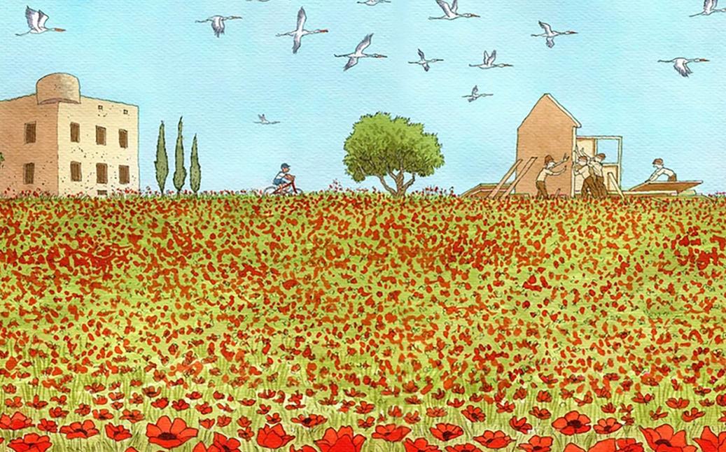 איור עפרונות ברזל